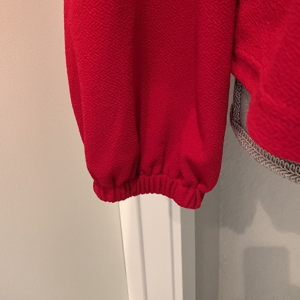 Red Blouse   - Picture 3 of 8